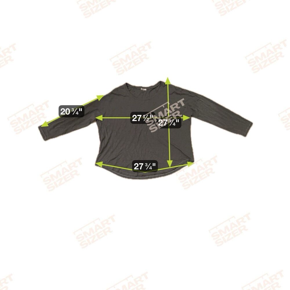 Barefoot Dreams Malibu Collection 100% Cotton Tee Shirt Large 2XL Green Top